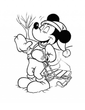 Disegno di Topolino da stampare e colorare 163