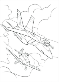 Disegno di aereo militare da stampare e colorare 60 Disegno di aereo militare da stampare e colorare 60