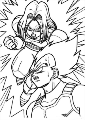 Disegno di Dragon Ball da stampare e colorare 110