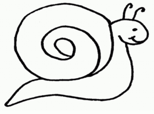 Disegno di lumaca da stampare e colorare 6