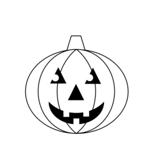 Disegno di zucca di Halloween da stampare e colorare 74