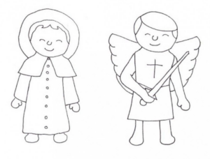Disegno di Cristianesimo da stampare e colorare 354