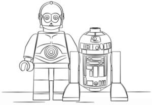 Disegno di LEGO Star Wars da stampare e colorare 28 Disegno di LEGO Star Wars da stampare e colorare 28