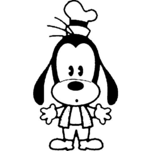 Disegno di Pippo da stampare e colorare 66