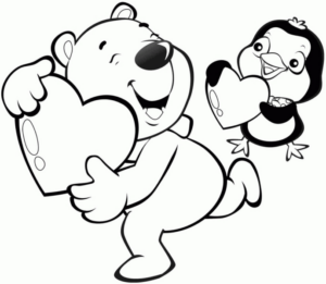 Disegno di orso da stampare e colorare 10
