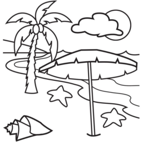 Disegno di mare da stampare e colorare 6