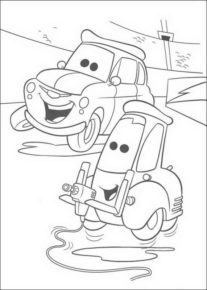 Disegno di Cars da stampare e colorare 186