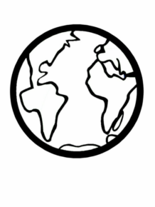 Disegno di terra da stampare e colorare 10