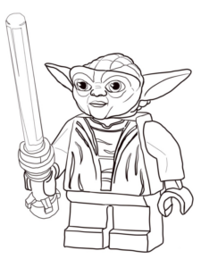 Disegno di LEGO Star Wars da stampare e colorare 22