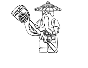 Disegno di Ninja Go da stampare e colorare 32