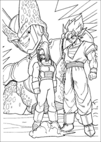 Disegno di Dragon Ball da stampare e colorare 69