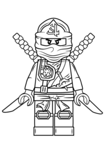 Disegno di Ninja Go da stampare e colorare 22