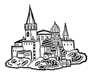 Disegno di monumento famoso da stampare e colorare 26 Disegno di monumento famoso da stampare e colorare 26