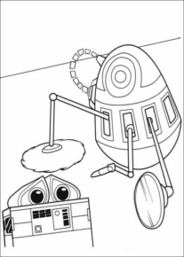Disegno di Wall-E da stampare e colorare 29