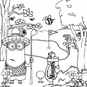 Disegno di Cattivissimo me – Minions da stampare e colorare 90 Disegno di Cattivissimo me – Minions da stampare e colorare 90