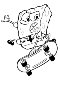 Disegno di Spongebob da stampare e colorare 22