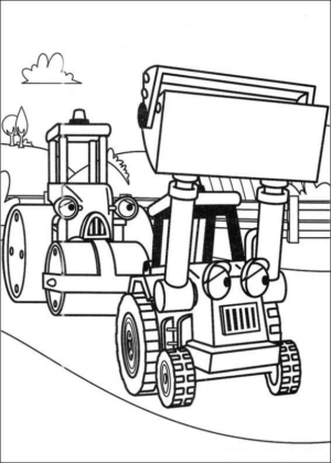 Disegno di Bob aggiustatutto da stampare e colorare 32