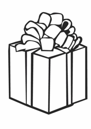 Disegno di regalo da stampare e colorare 36