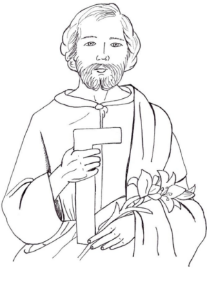 Disegno di Cristianesimo da stampare e colorare 283