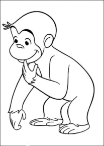 Disegno di Curioso come George da stampare e colorare 17