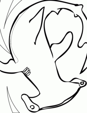 Disegno di squalo da stampare e colorare 35