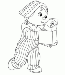 Disegno di bambino da stampare e colorare 288