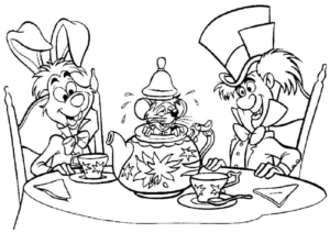 Disegno di Alice nel paese delle meraviglie da stampare e colorare 82 Disegno di Alice nel paese delle meraviglie da stampare e colorare 82