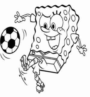Disegno di Spongebob da stampare e colorare 24