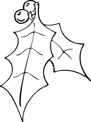 Disegno di pungitopo da stampare e colorare 5