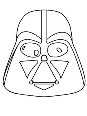 Disegno di maschera da stampare e colorare 77