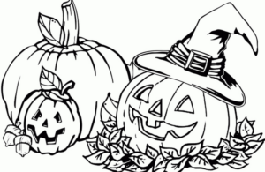 Disegno di zucca di Halloween da stampare e colorare 181 Disegno di zucca di Halloween da stampare e colorare 181