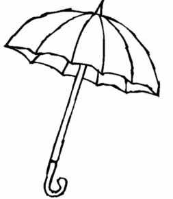 Disegno di pioggia da stampare e colorare 61