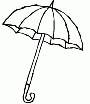 Disegno di pioggia da stampare e colorare 61