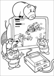 Disegno di Toy Story da stampare e colorare 170