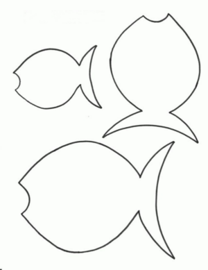 Disegno di pesce da stampare e colorare 242