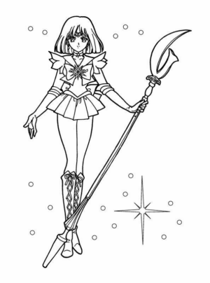 Disegno di Sailor Moon da stampare e colorare 45