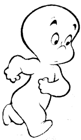 Disegno di Casper da stampare e colorare 11