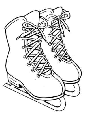 Disegno di pattinaggio da stampare e colorare 23