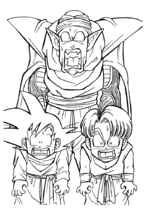 Disegno di Dragon Ball da stampare e colorare 99