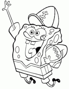 Disegno di Spongebob da stampare e colorare 54