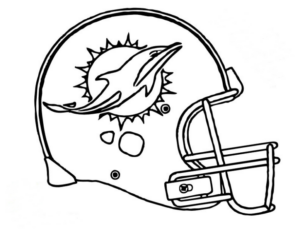 Disegno di football americano da stampare e colorare 5