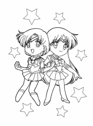 Disegno di Sailor Moon da stampare e colorare 62