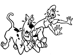 Disegno di Scooby Doo da stampare e colorare 13