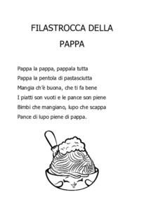 Filastrocca della pappa