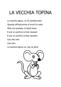 La vecchia topina