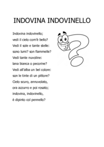 Indovina indovinello