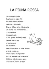 La piuma rossa