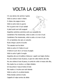 Volta la carta