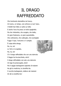 Il drago raffreddato