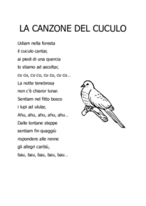 La canzone del cuculo